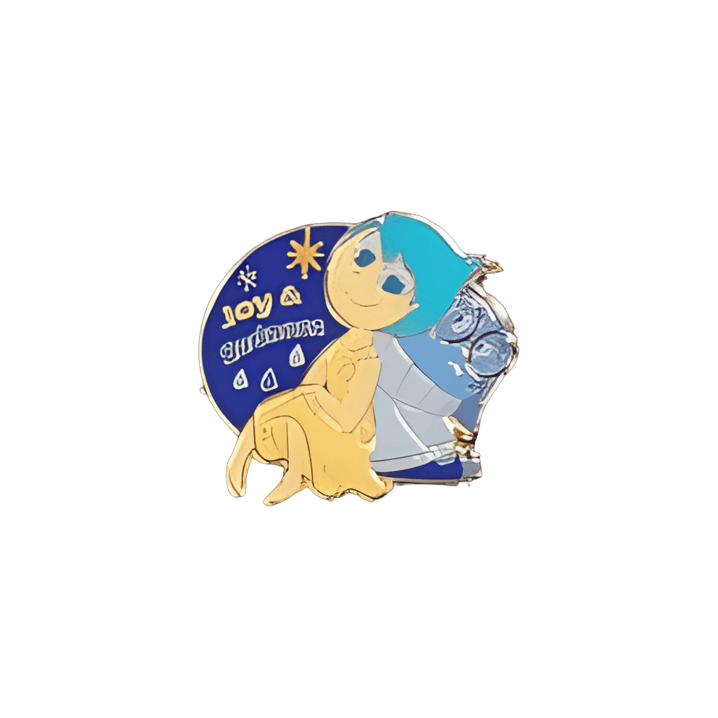 Joy and Sadness Disney pin