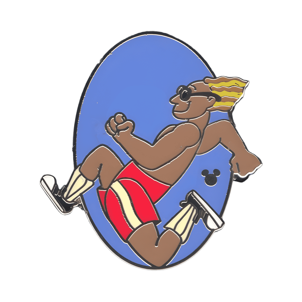 Runner Disney pin