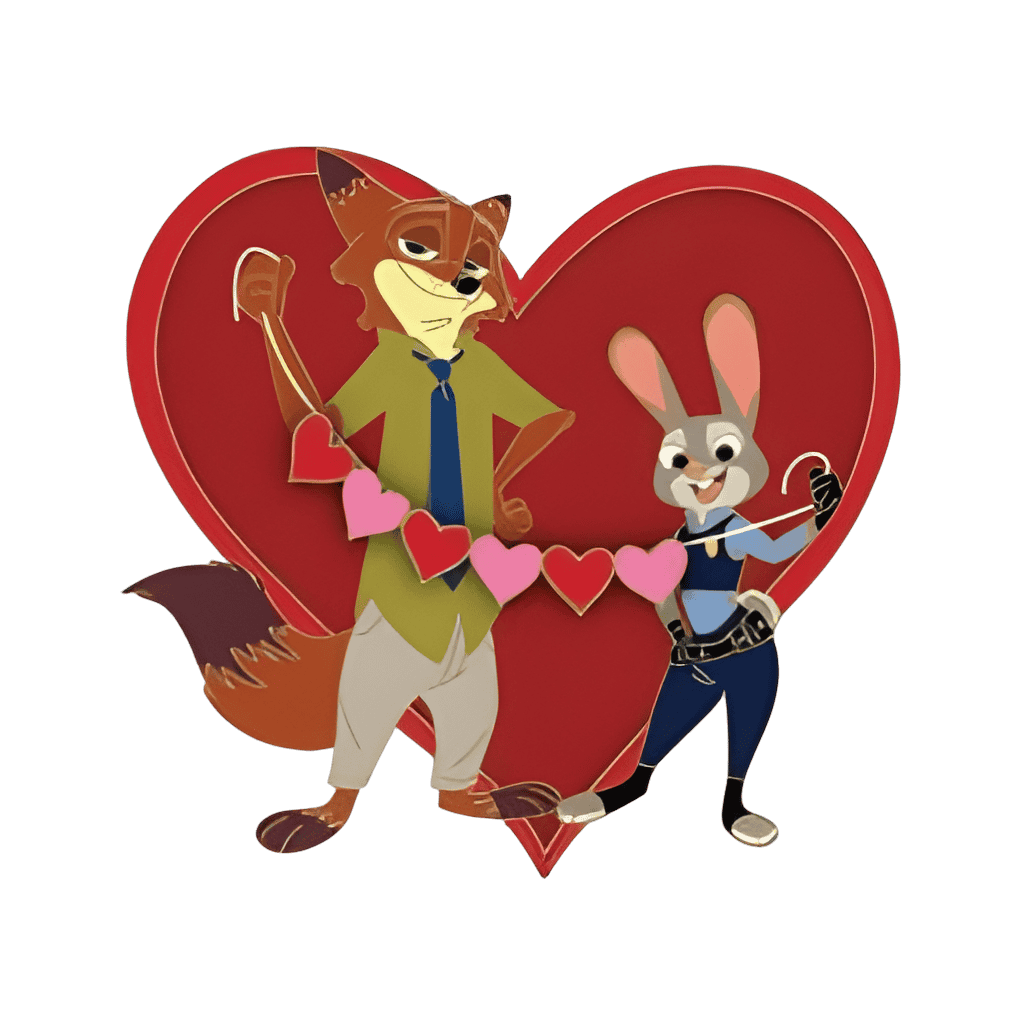 Judy and Nick Disney pin