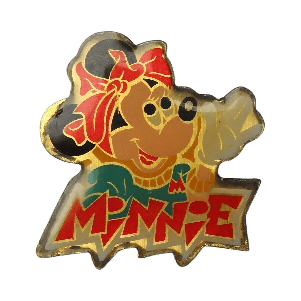 Minnie with Red Headband Name Disney pin