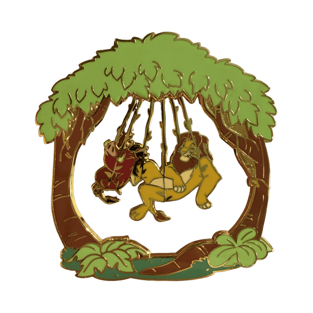Simba and Pumba Disney pin