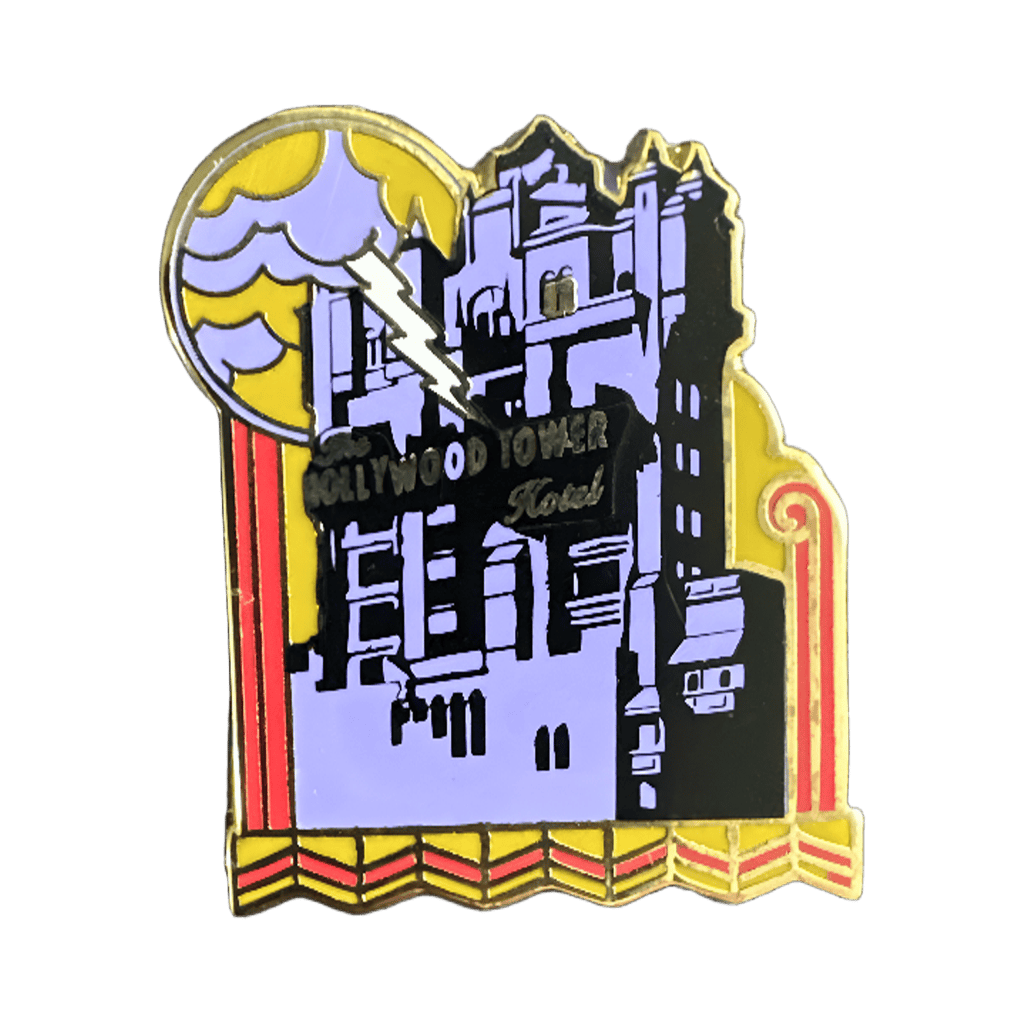 Tower of Terror Disney pin