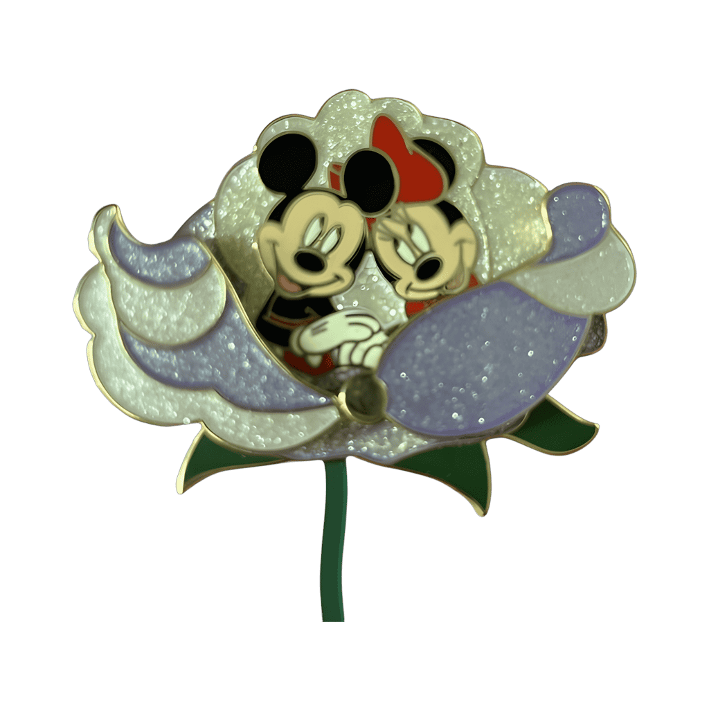 Mickey & Minnie Rose Disney pin