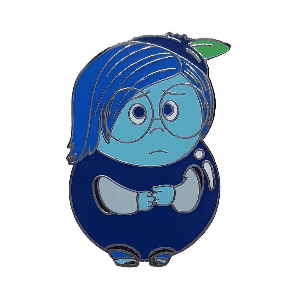 Sadness as Blueberry Disney pin