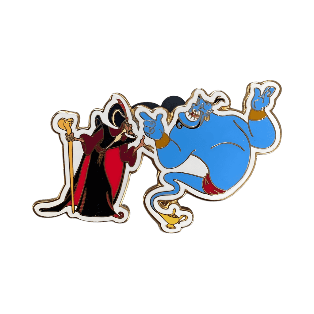 Jafar & Genie Disney pin