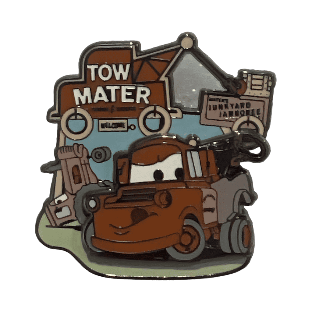 Tow Mater Towing and Salvage Disney pin