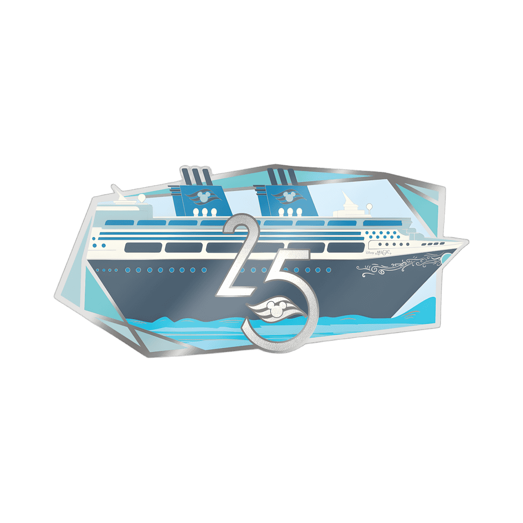 Disney Cruise Ship - 25th Logo Disney pin