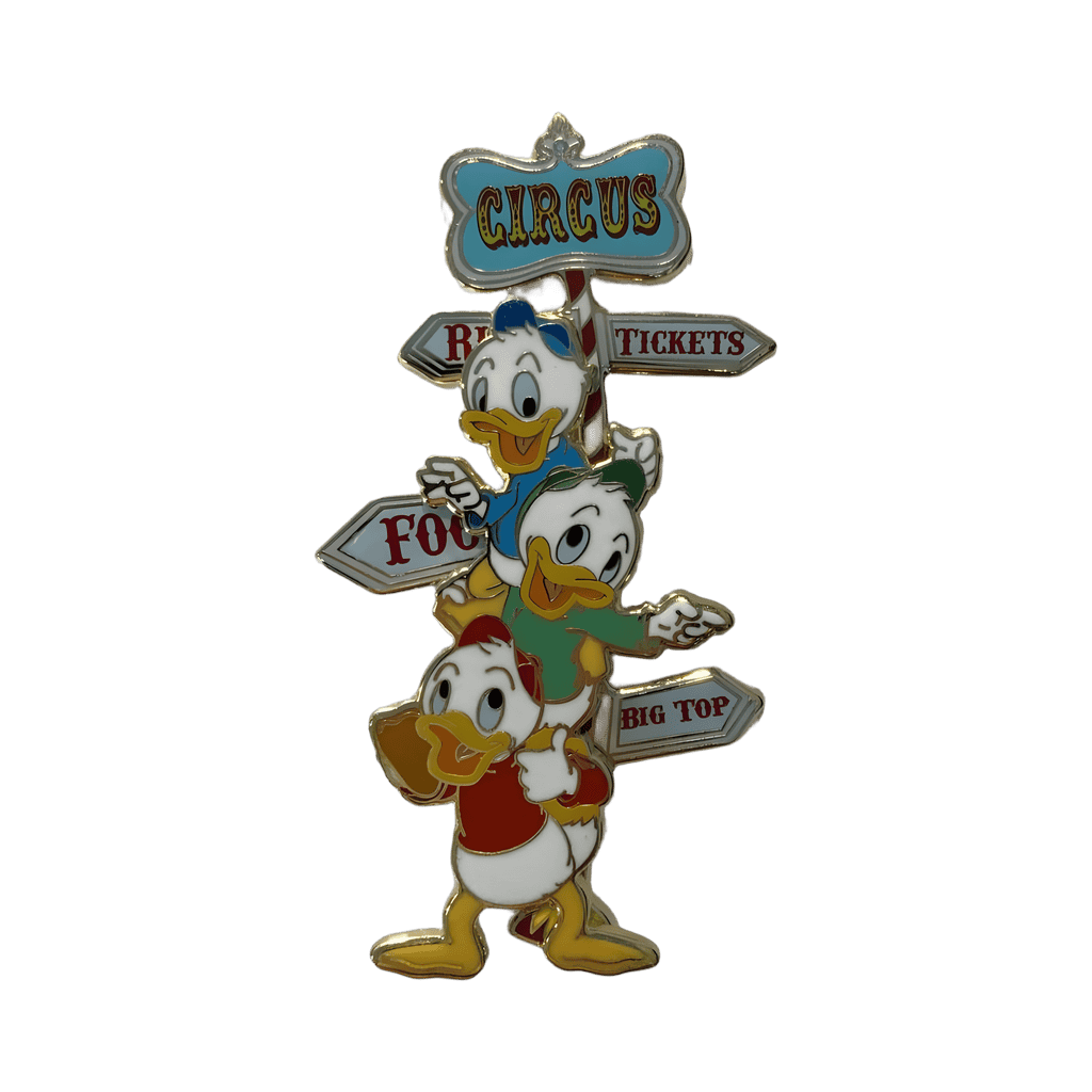 Circus Set #1 — Nephews with Circus Signs Disney pin