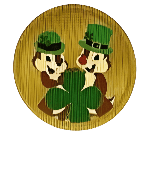 2015 - Chip and Dale Gold Coin Disney pin