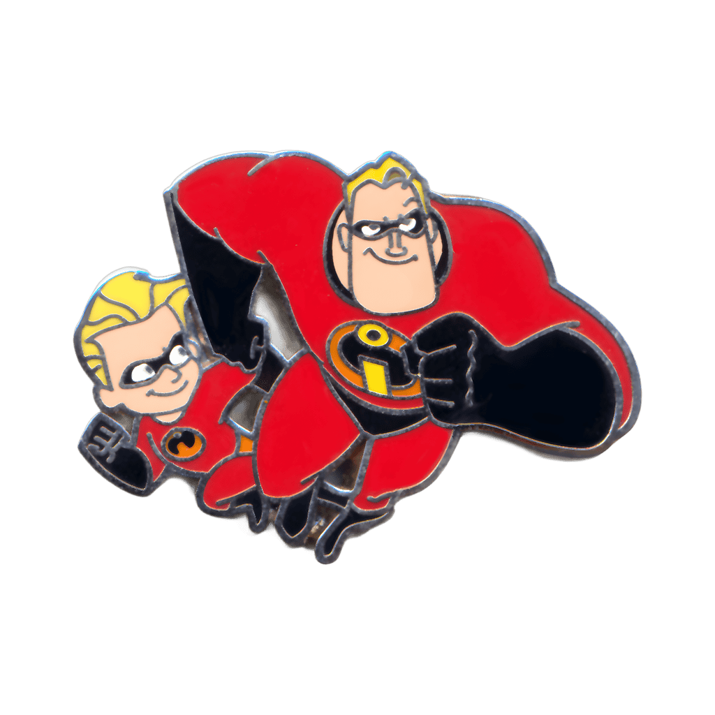 Mr. Incredible and Dash Disney pin