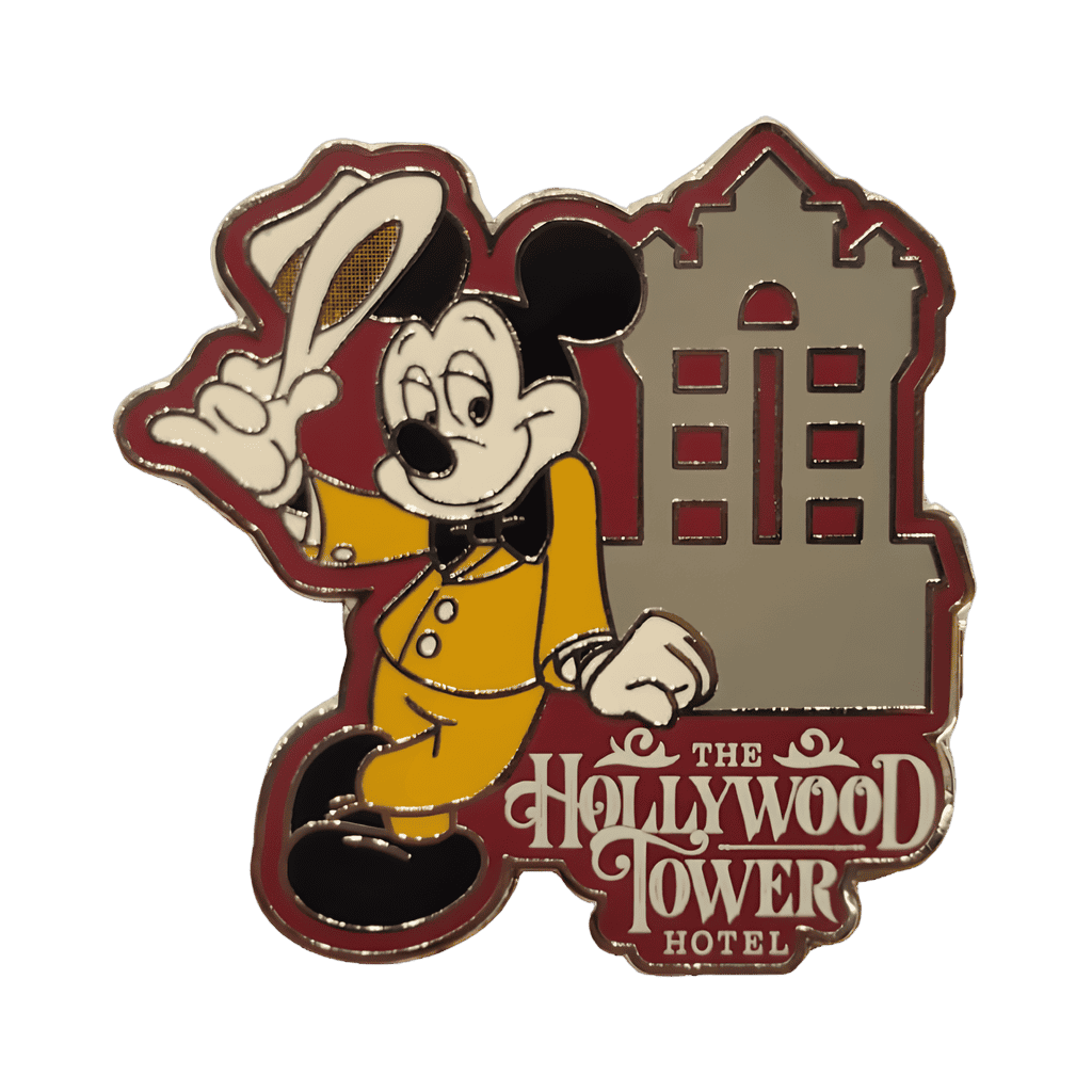 The Hollywood Tower Hotel - Mickey Disney pin