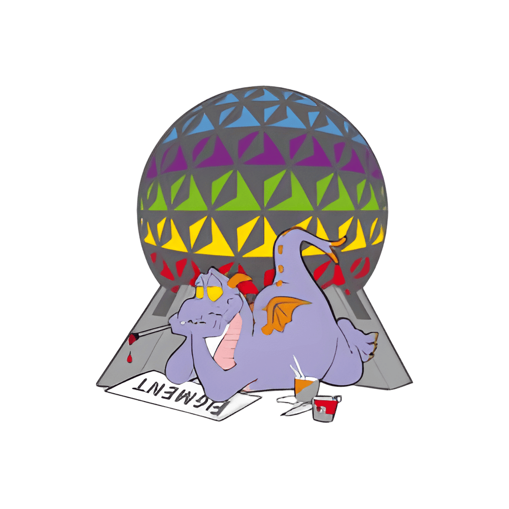 Figment Disney pin