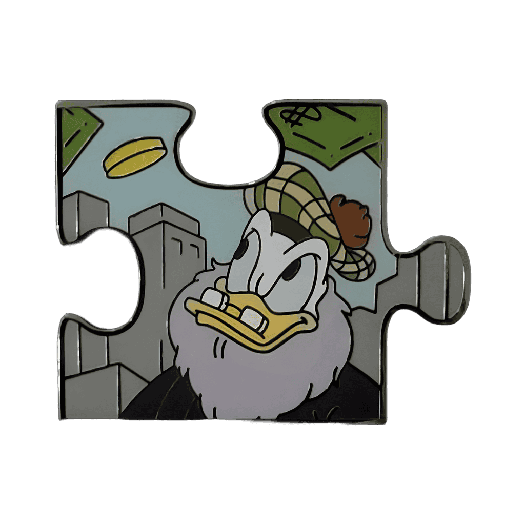 Flintheart Glomgold Disney pin