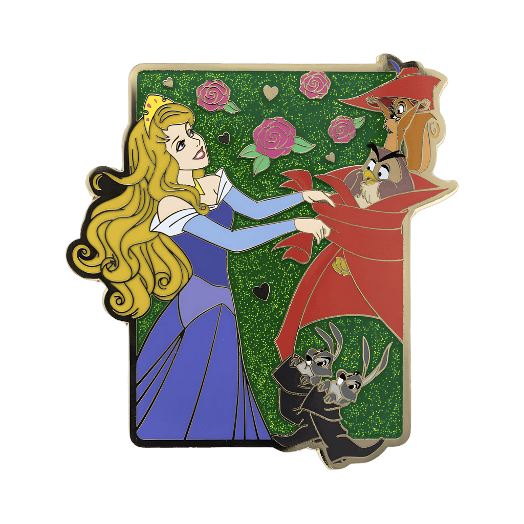 Sleeping Beauty - Aurora & Forest Friends Disney pin