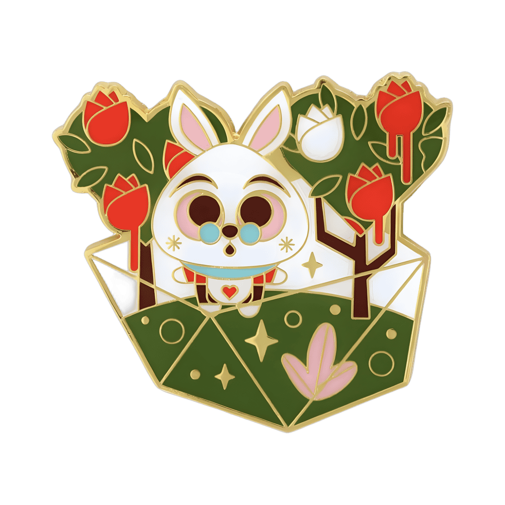 The White Rabbit Disney pin