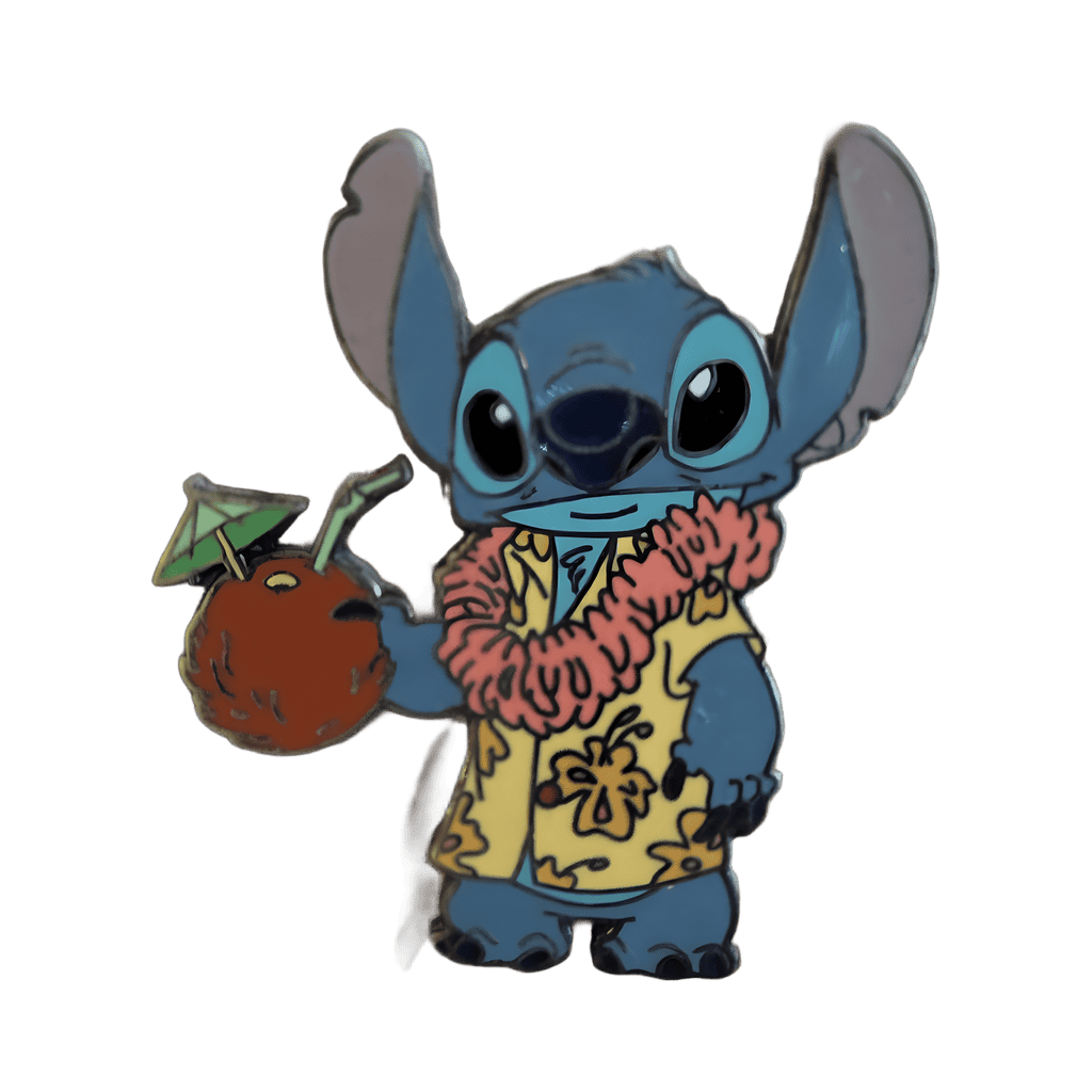 Tourist Stitch Disney pin
