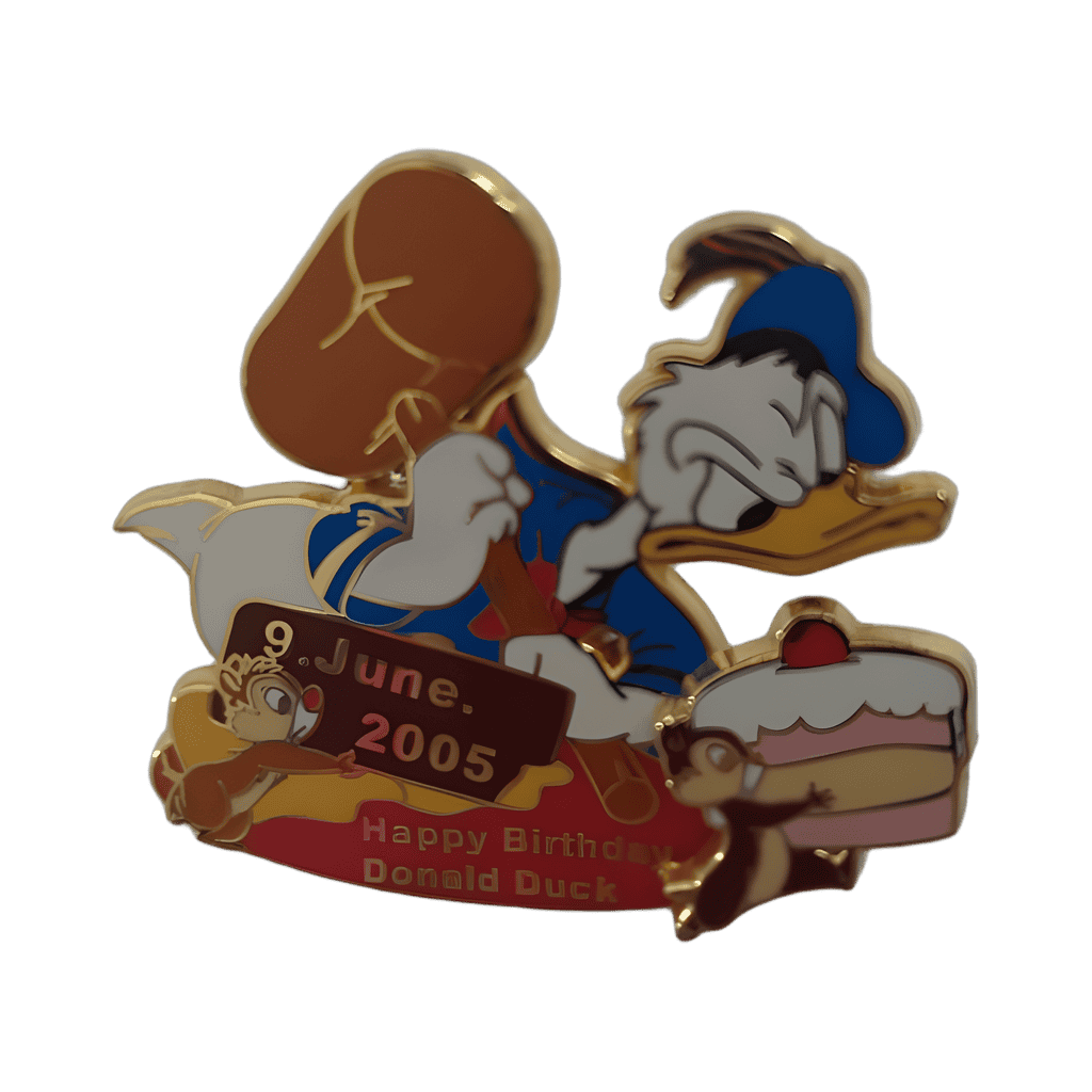 Donald Ducks Birthday - Cake Thieves - Donald, Chip & Dale Disney pin