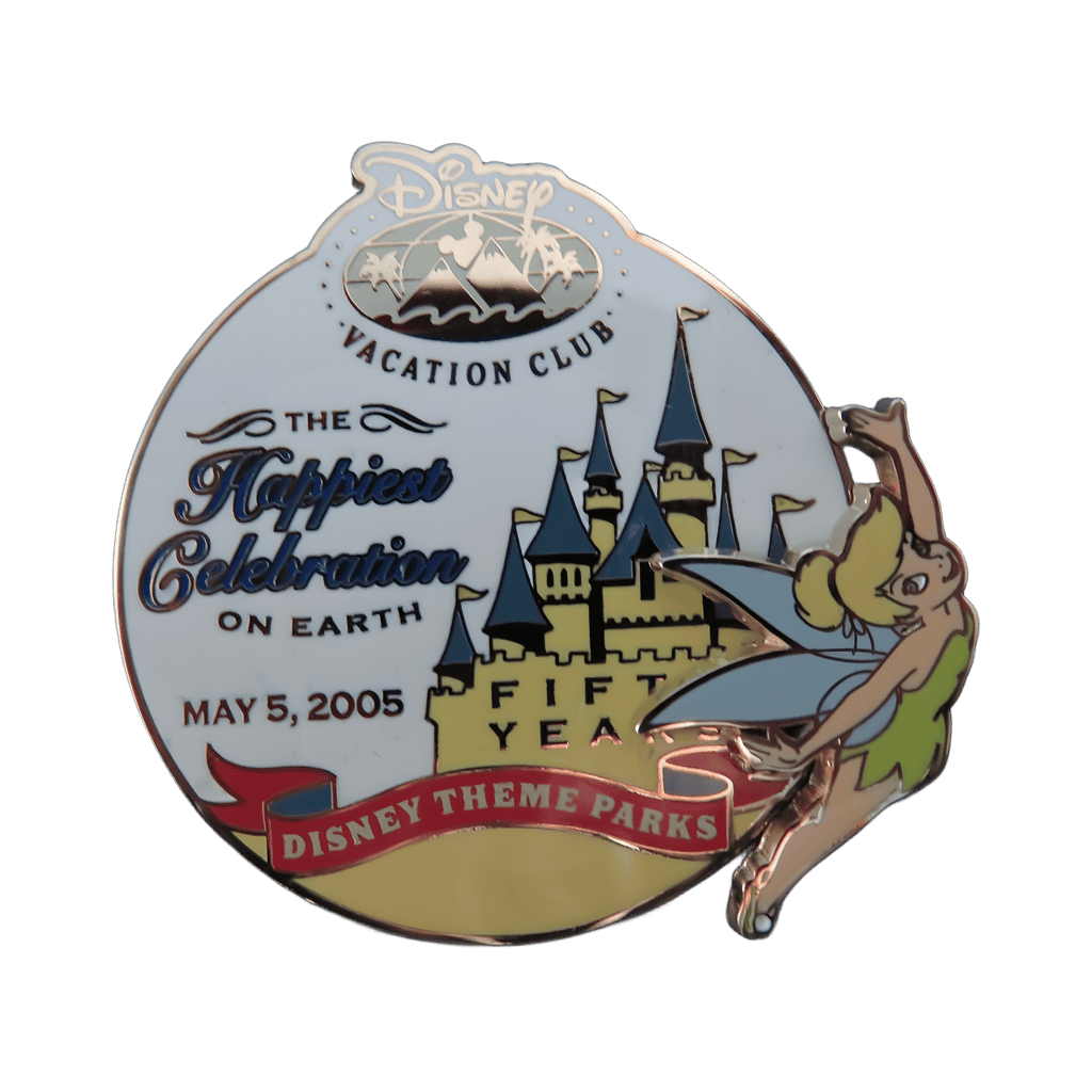 Tinker Bell Castle Slider - Fifty Years - Disney Vacation Club Disney pin