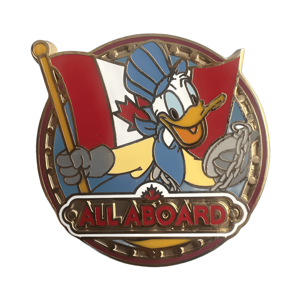 Donald Duck - All Aboard Disney pin