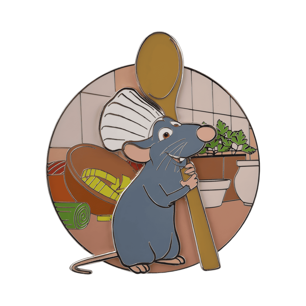 Remy in the Kitchen Disney pin