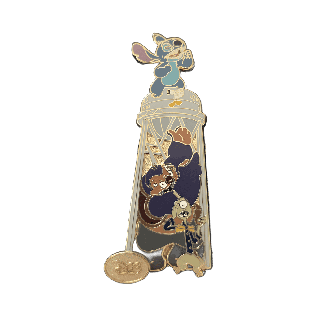 D23 Membership Exclusive Stitch Water Tower Disney pin