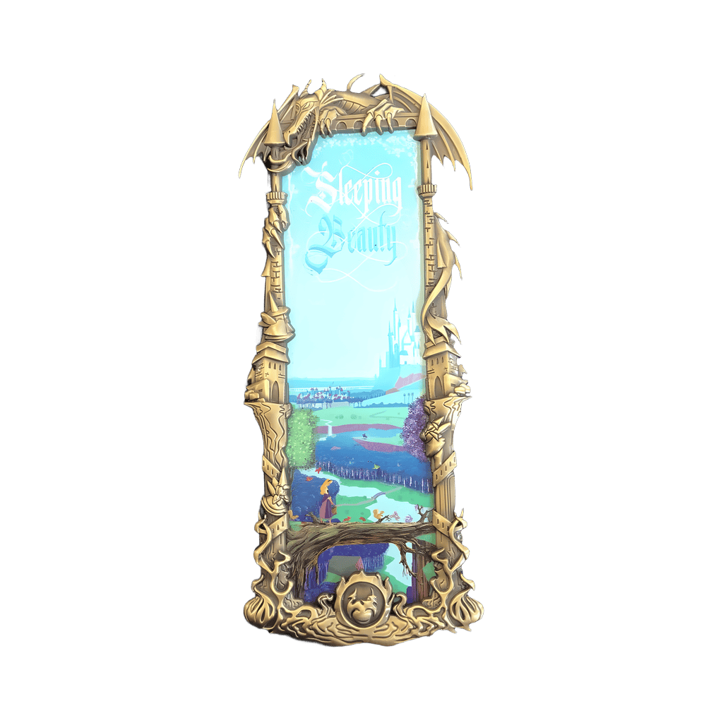 Sleeping Beauty (Gold Frame) Disney pin