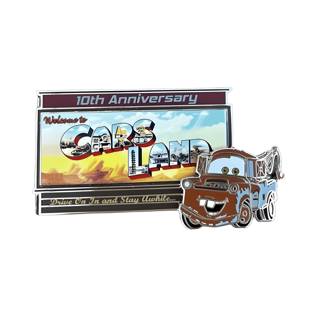 10th Anniversary - Billboard with Mater Disney pin