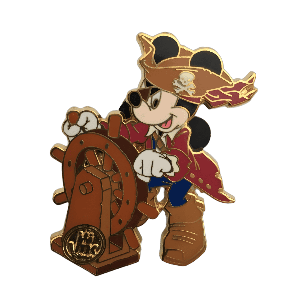 Captain Mickey Disney pin