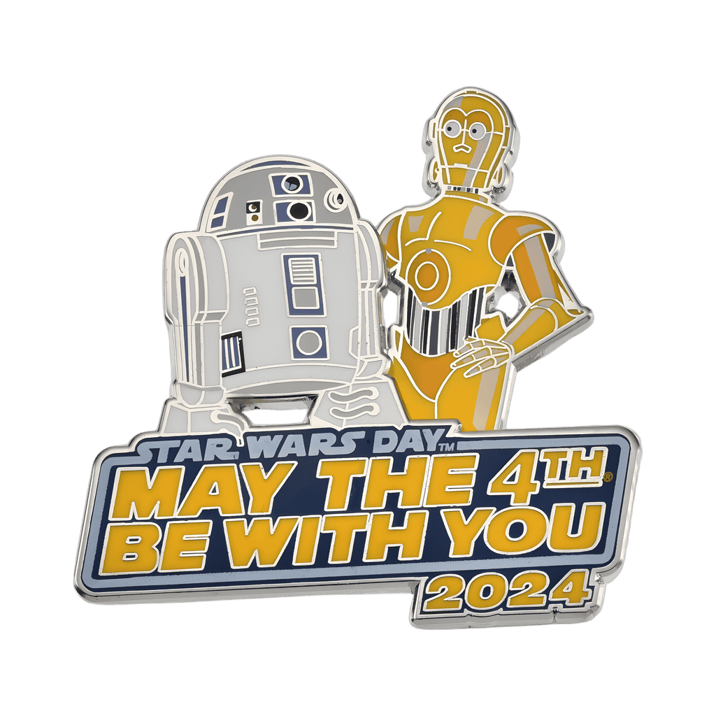 R2-D2 and C-3PO Disney pin