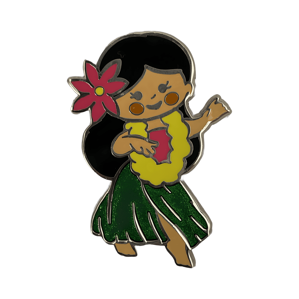 Polynesia girl Disney pin