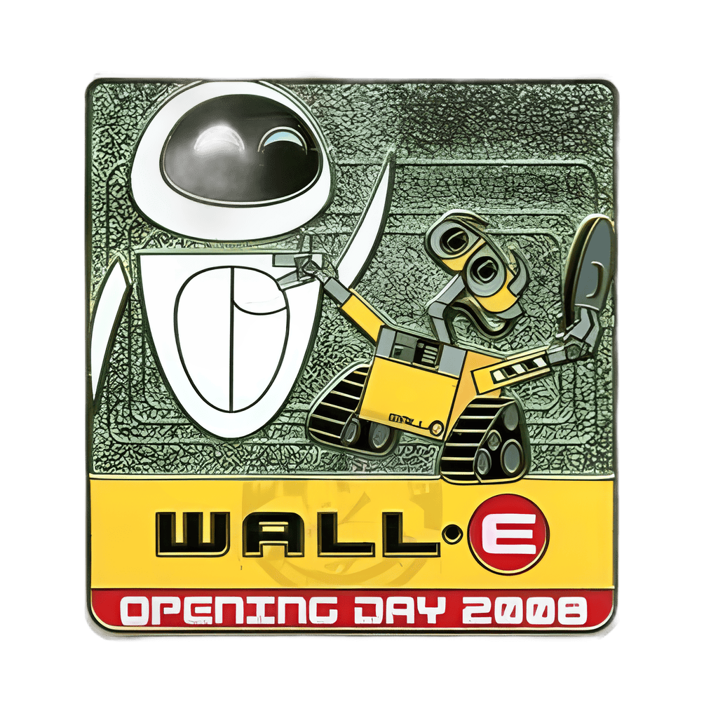 EVE and WALL-E Disney pin