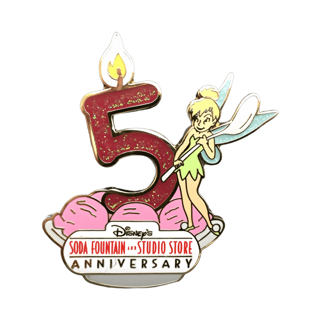 Tinker Bell 5th Anniversary Sundae Disney pin