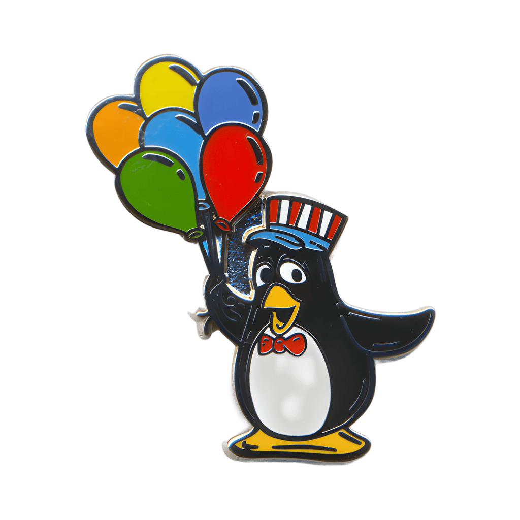 Wheezy with Balloons Disney pin