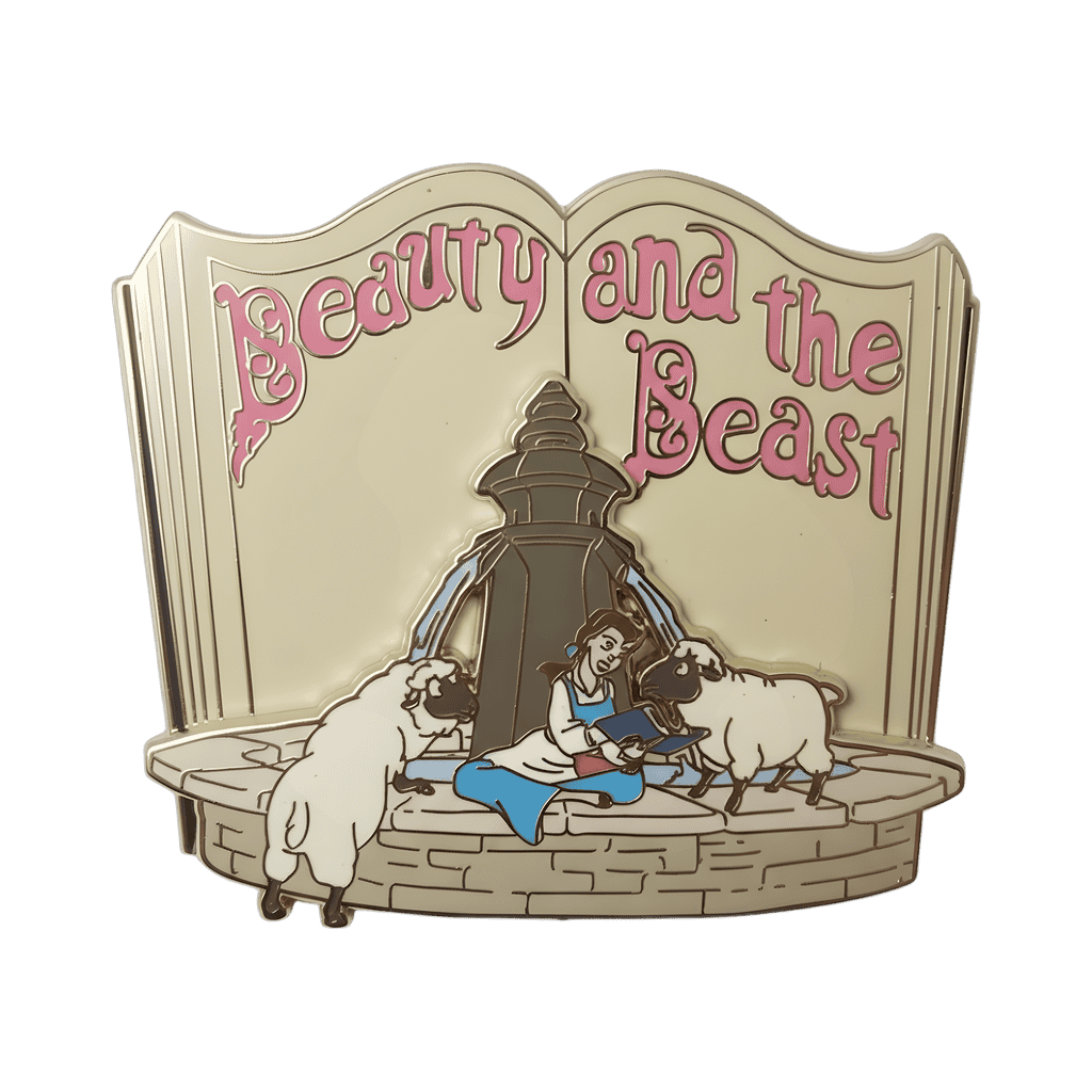 Open Storybooks - Beauty and the Beast Disney pin