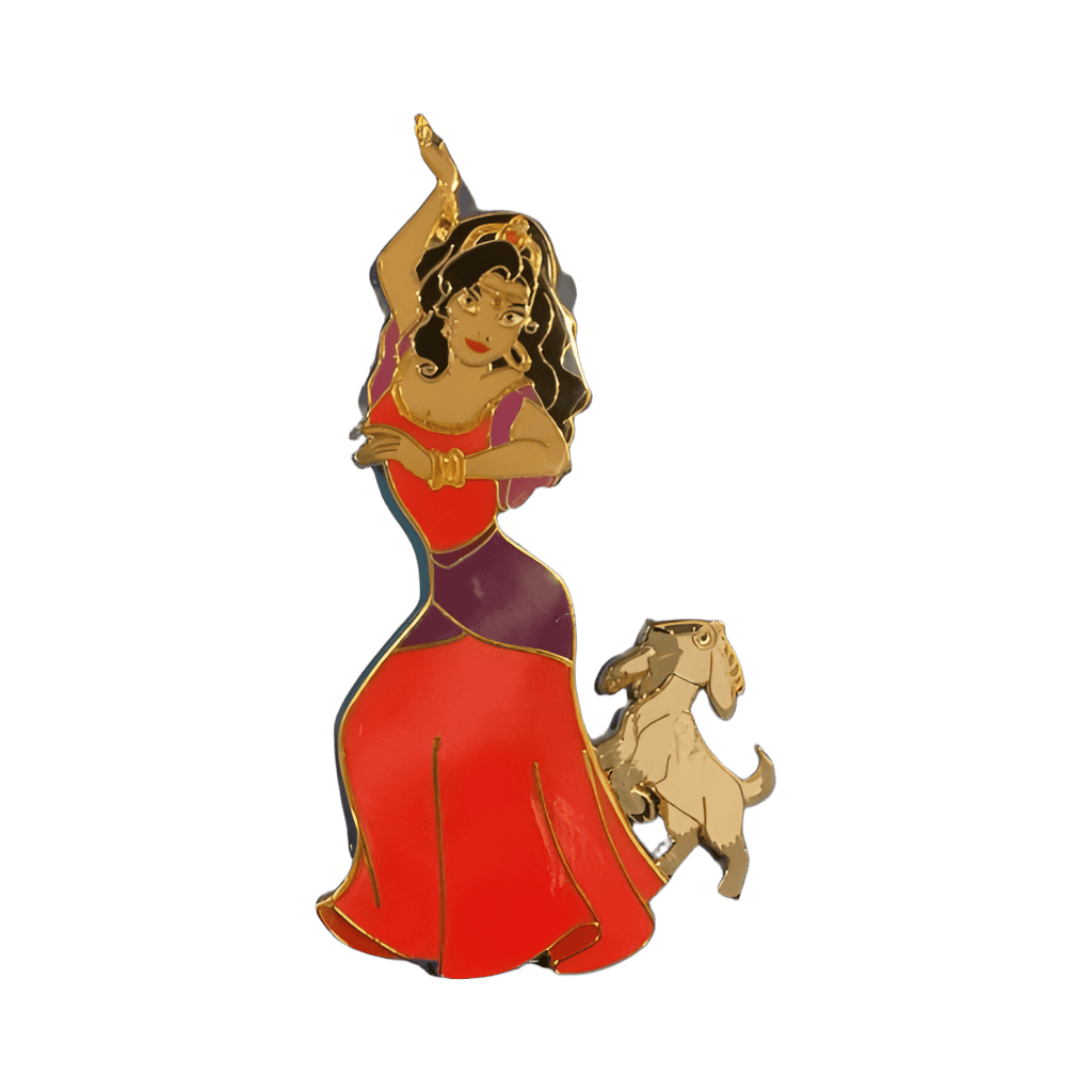 Esmeralda and Djali Disney pin