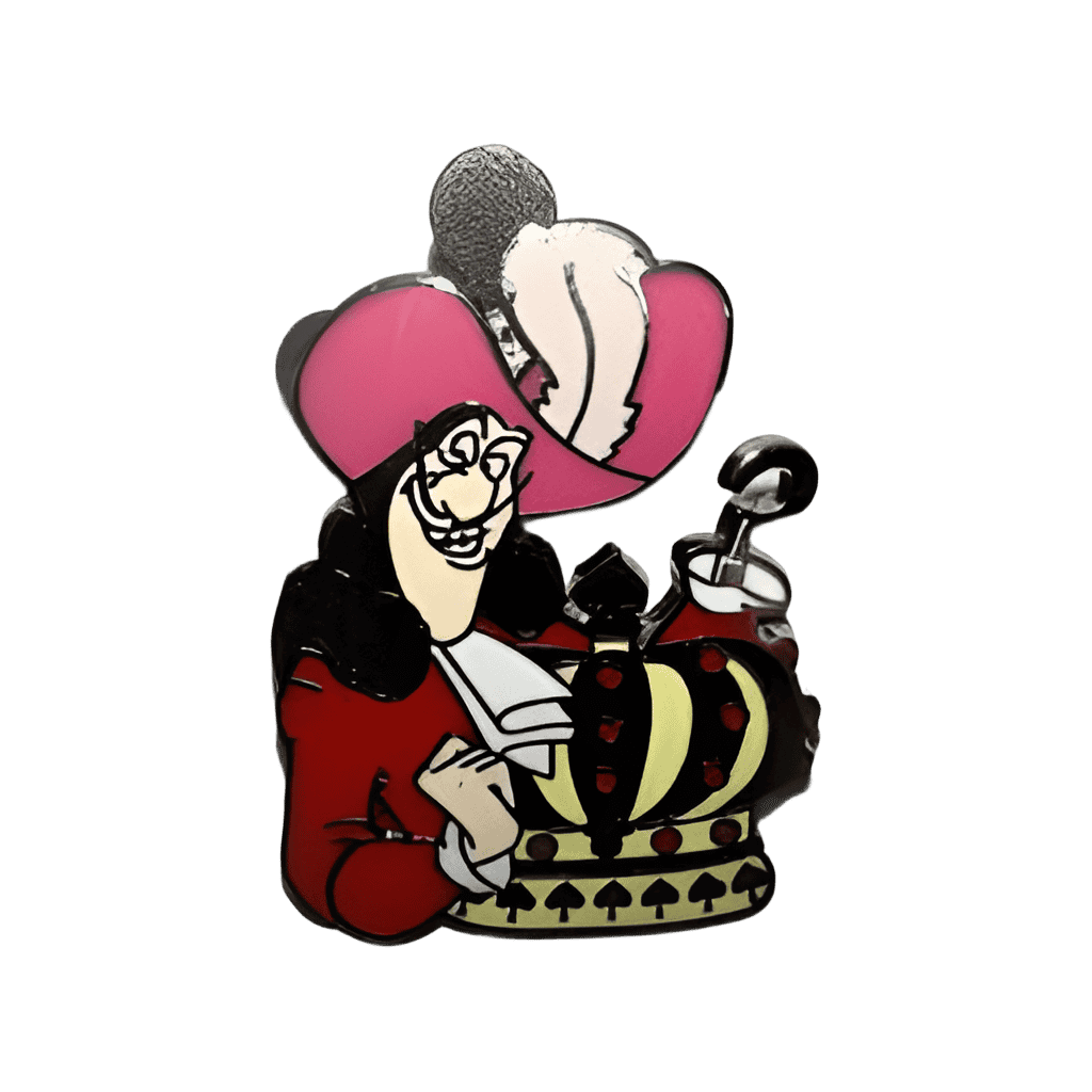 Captain Hook Disney pin