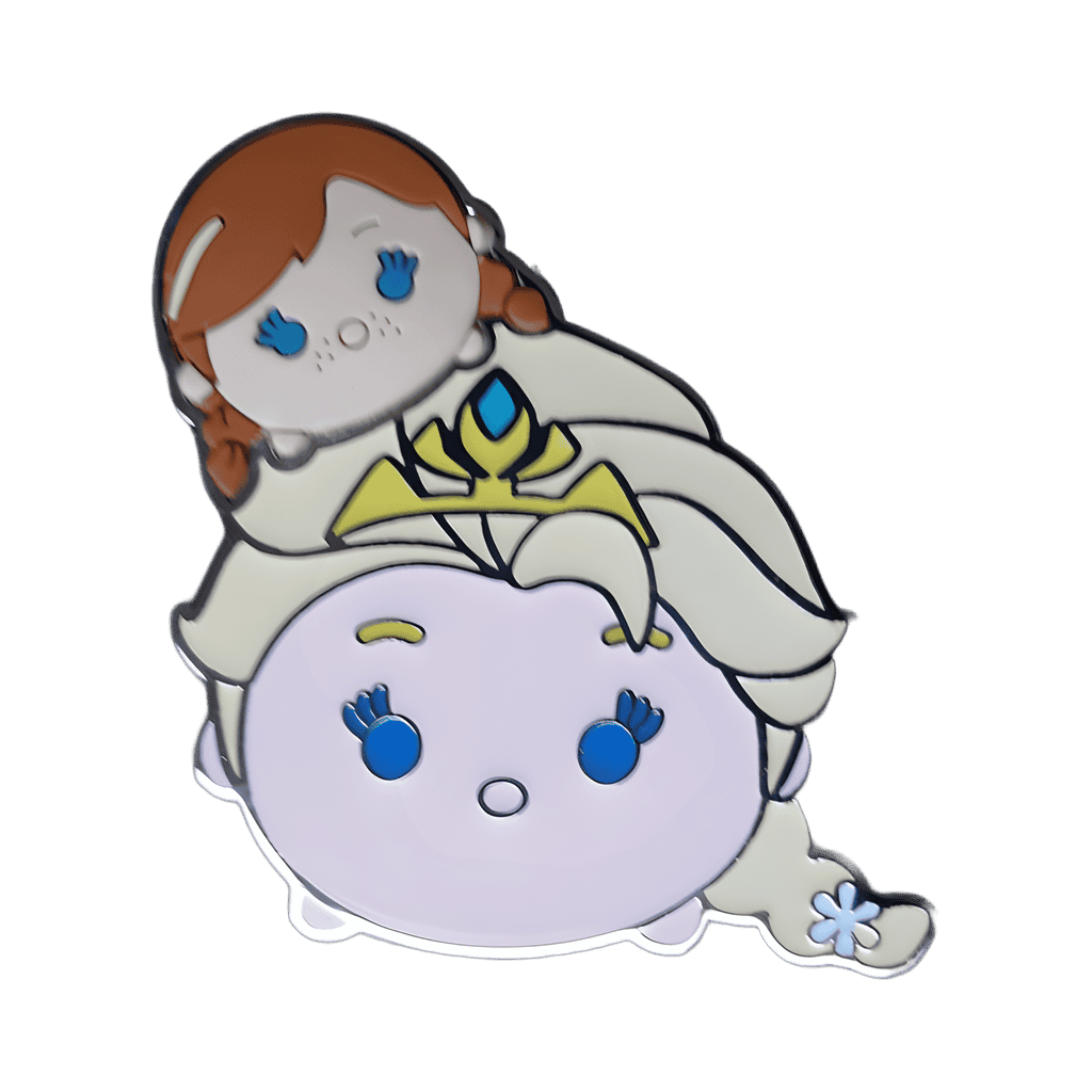 Elsa and Anna Disney pin