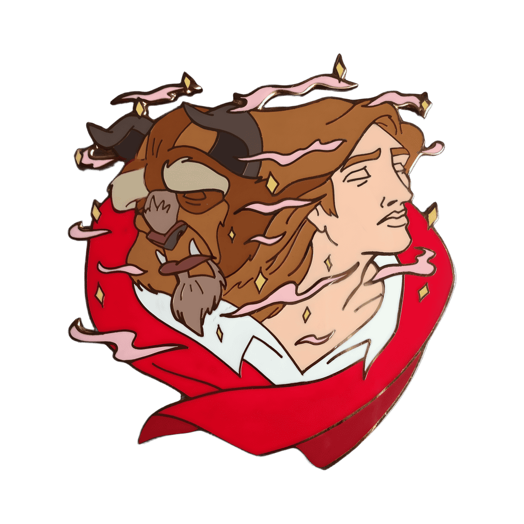 Beast Transformation (Prince Adam) Disney pin