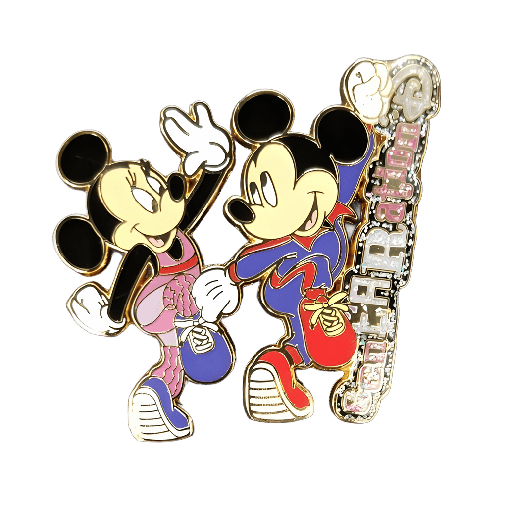 1980's Mickey and Minnie Disney pin
