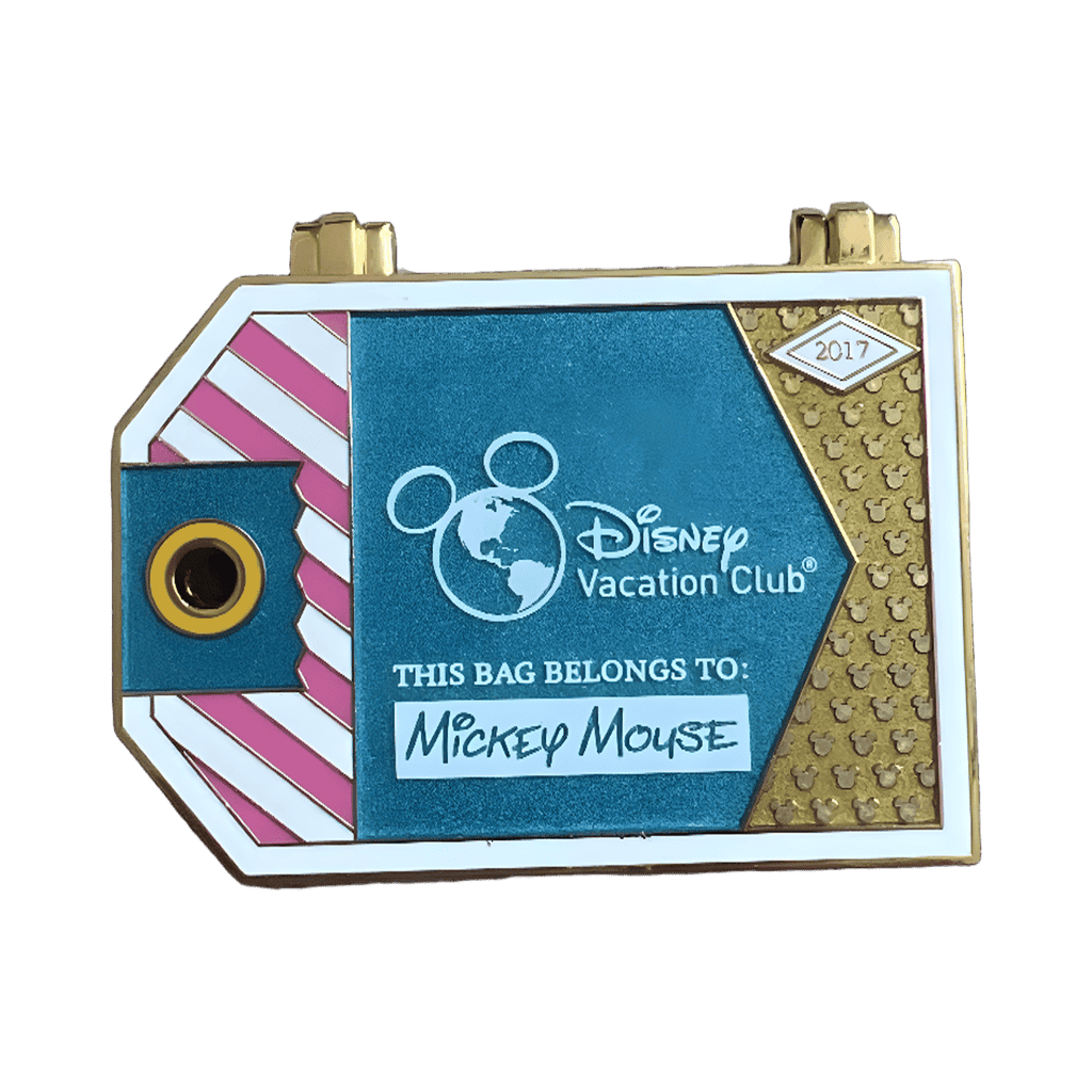 Mickey Luggage Disney Vacation Club Disney pin