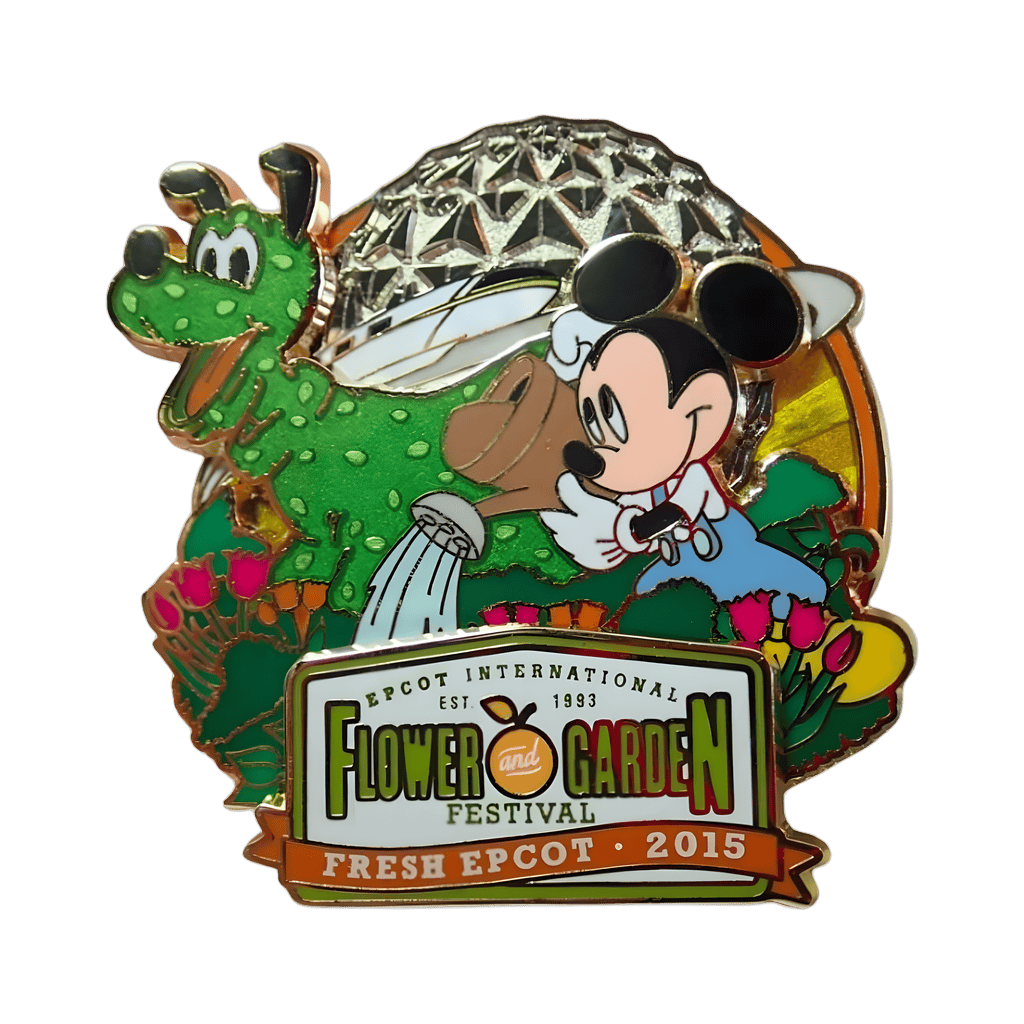 Mickey and Pluto Disney pin