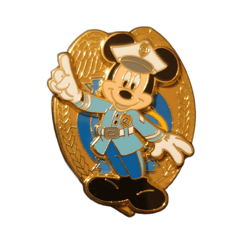 Mickey Security Officer Disney pin