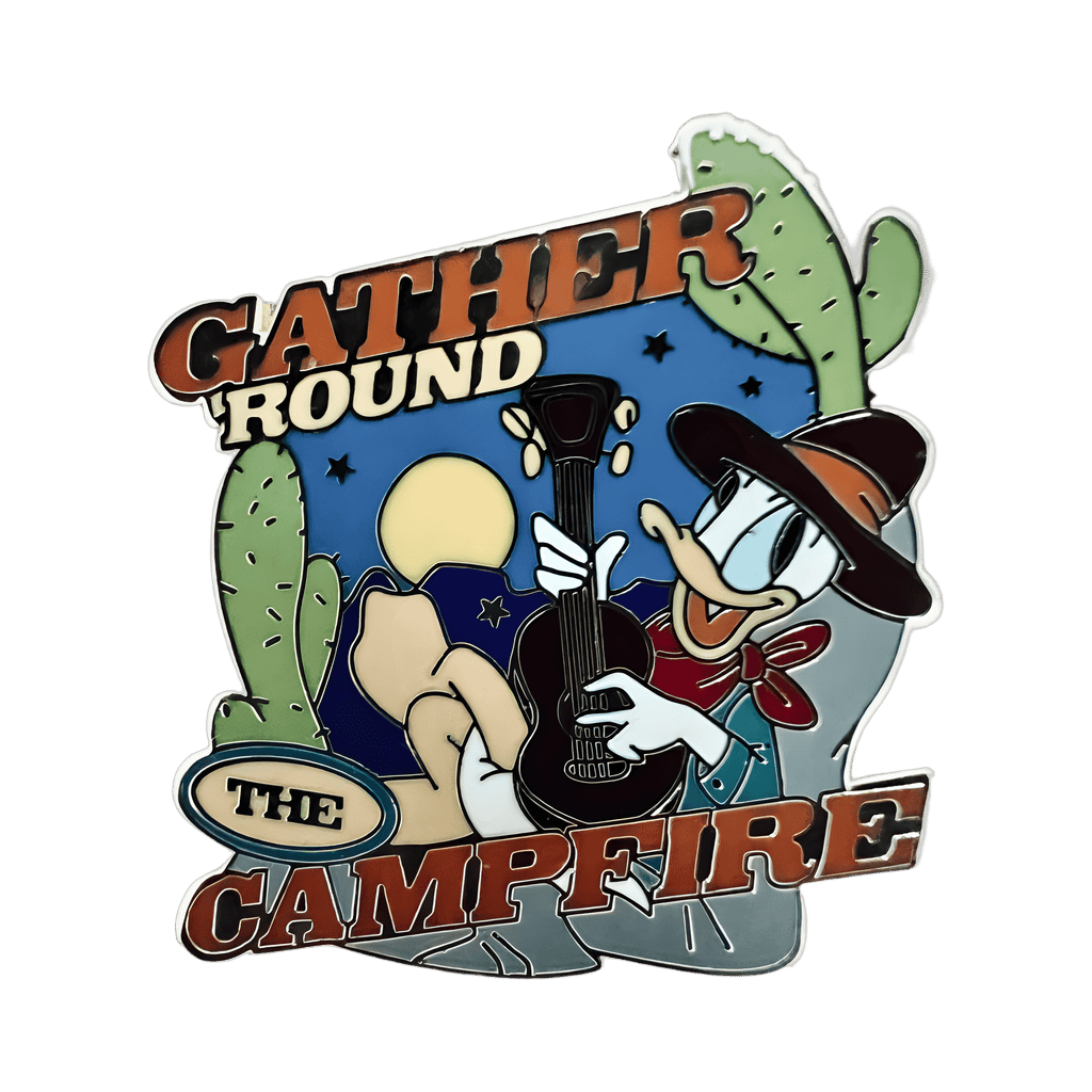 Gather Round the Campfire Disney pin