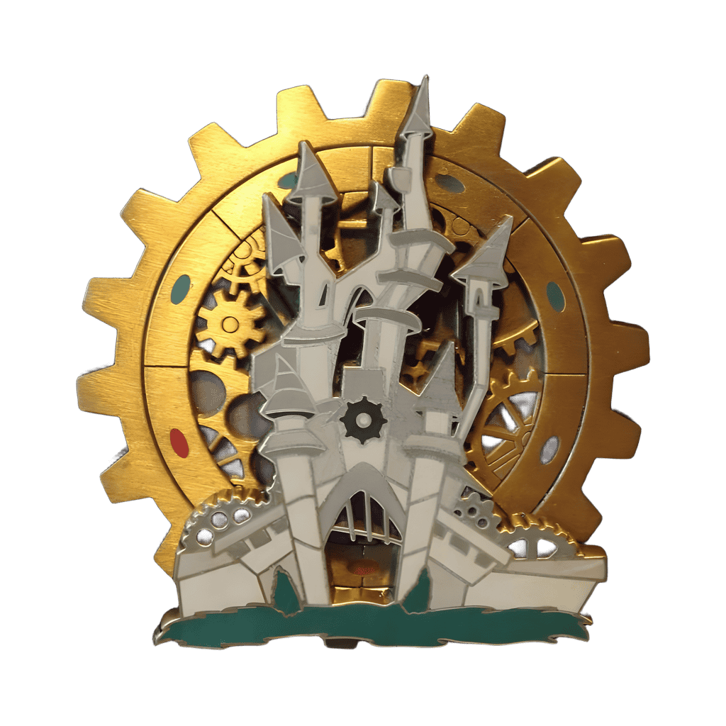 Steampunk Attractions - Cinderella Castle Disney pin