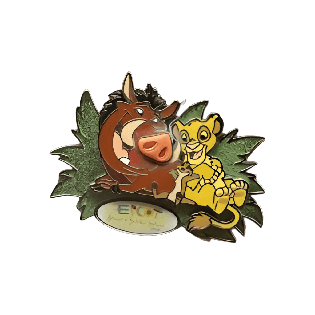 Annual Passholder - Simba, Timon, and Pumbaa Disney pin