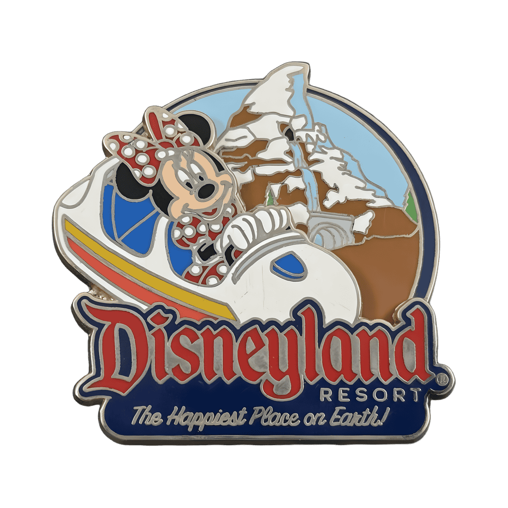 Minnie Mouse on the Matterhorn Bobsleds Disney pin