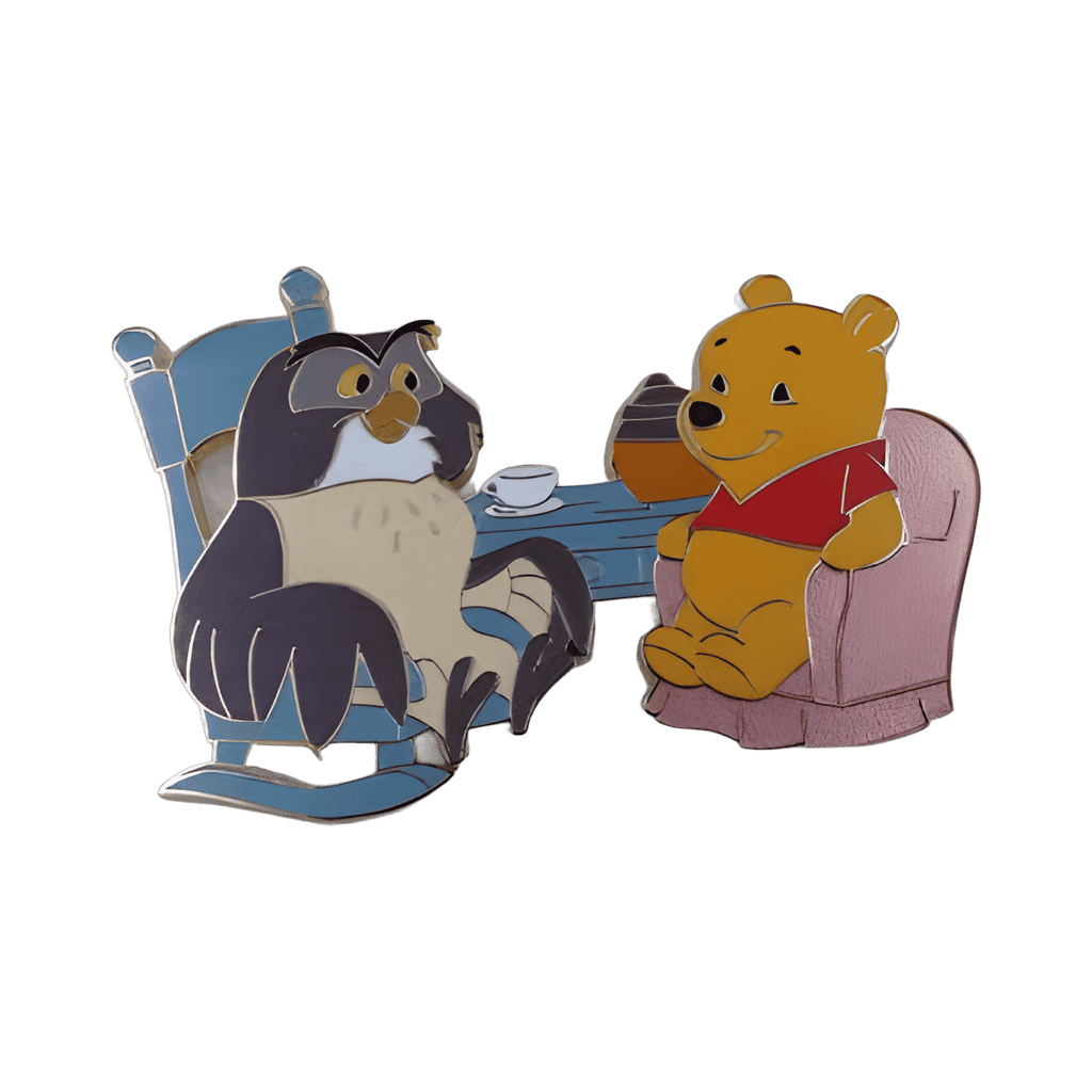 Owl’s Winged Wisdom - Pooh and Owl Disney pin