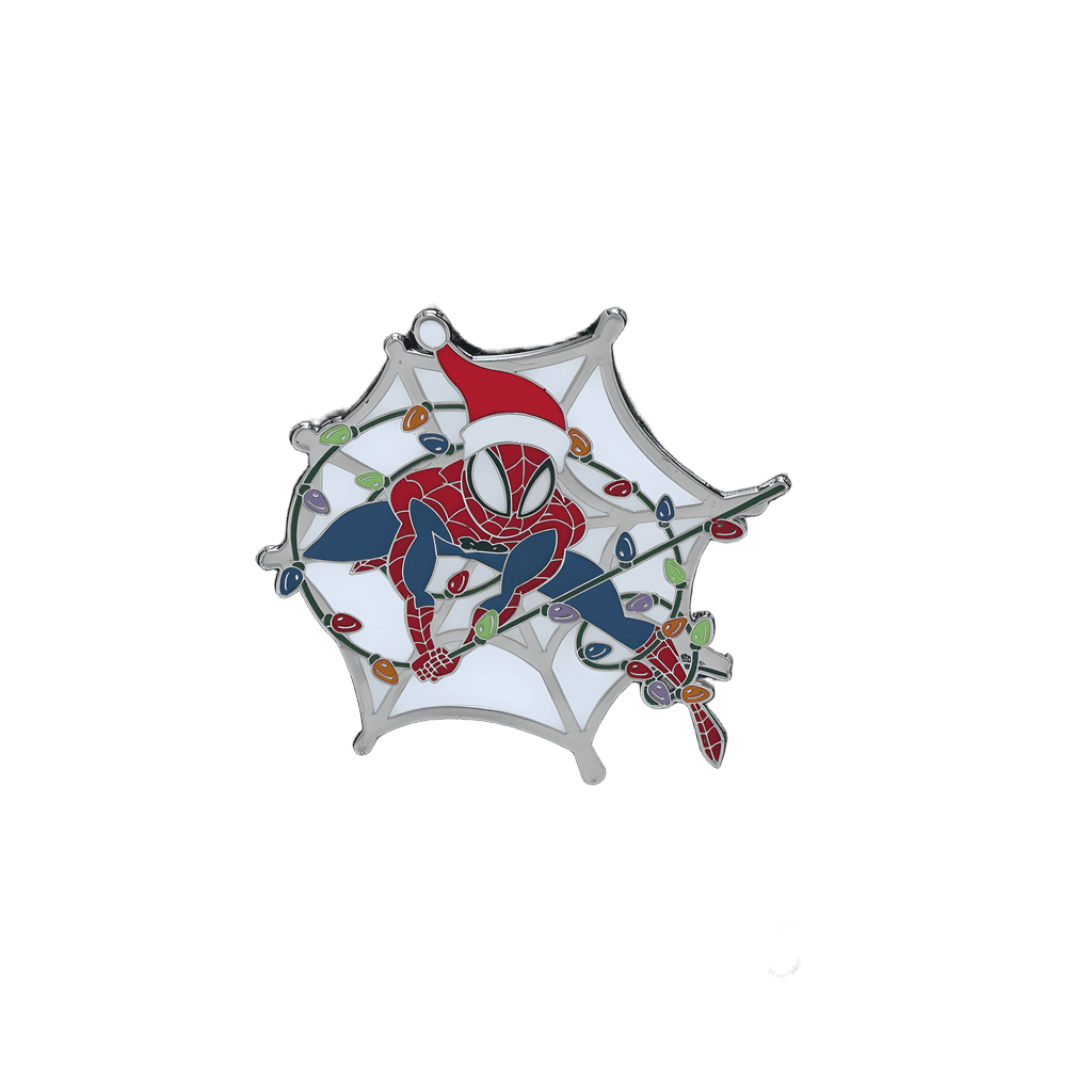 Spider-Man Holiday Lights Disney pin