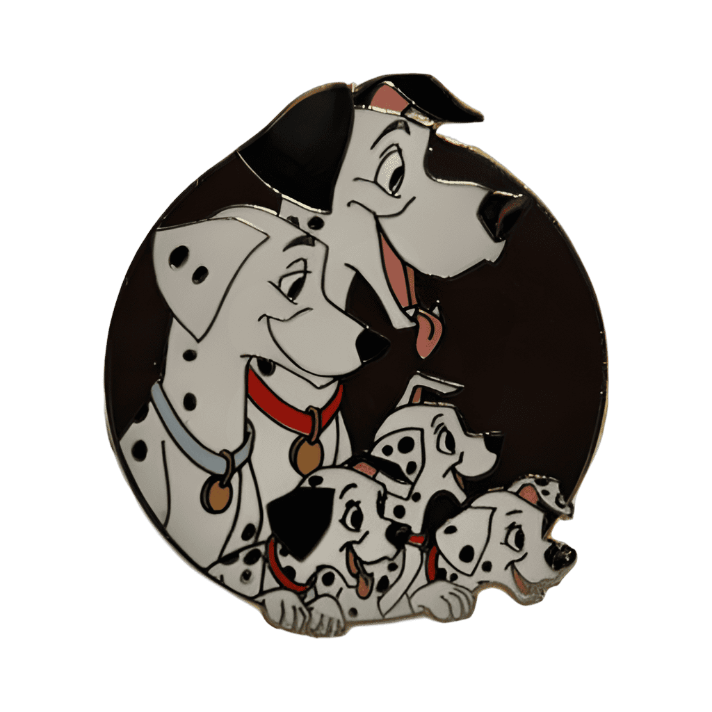 Pongo, Perdita and Pups Profile Disney pin