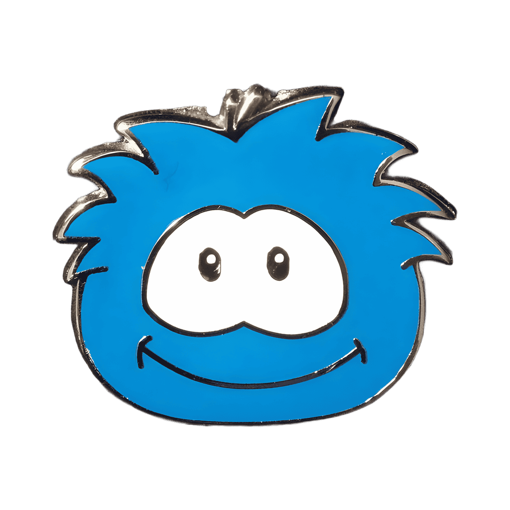 Light Blue Puffle Disney pin